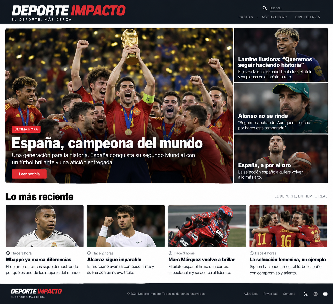 Portada deportiva